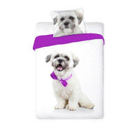 DEČJA POSTELJINA 140/200 cm renforcé tkanina ljubičasta  - ljubičasta, Konvencionalno, tekstil (140/200cm) - Ben'n'jen