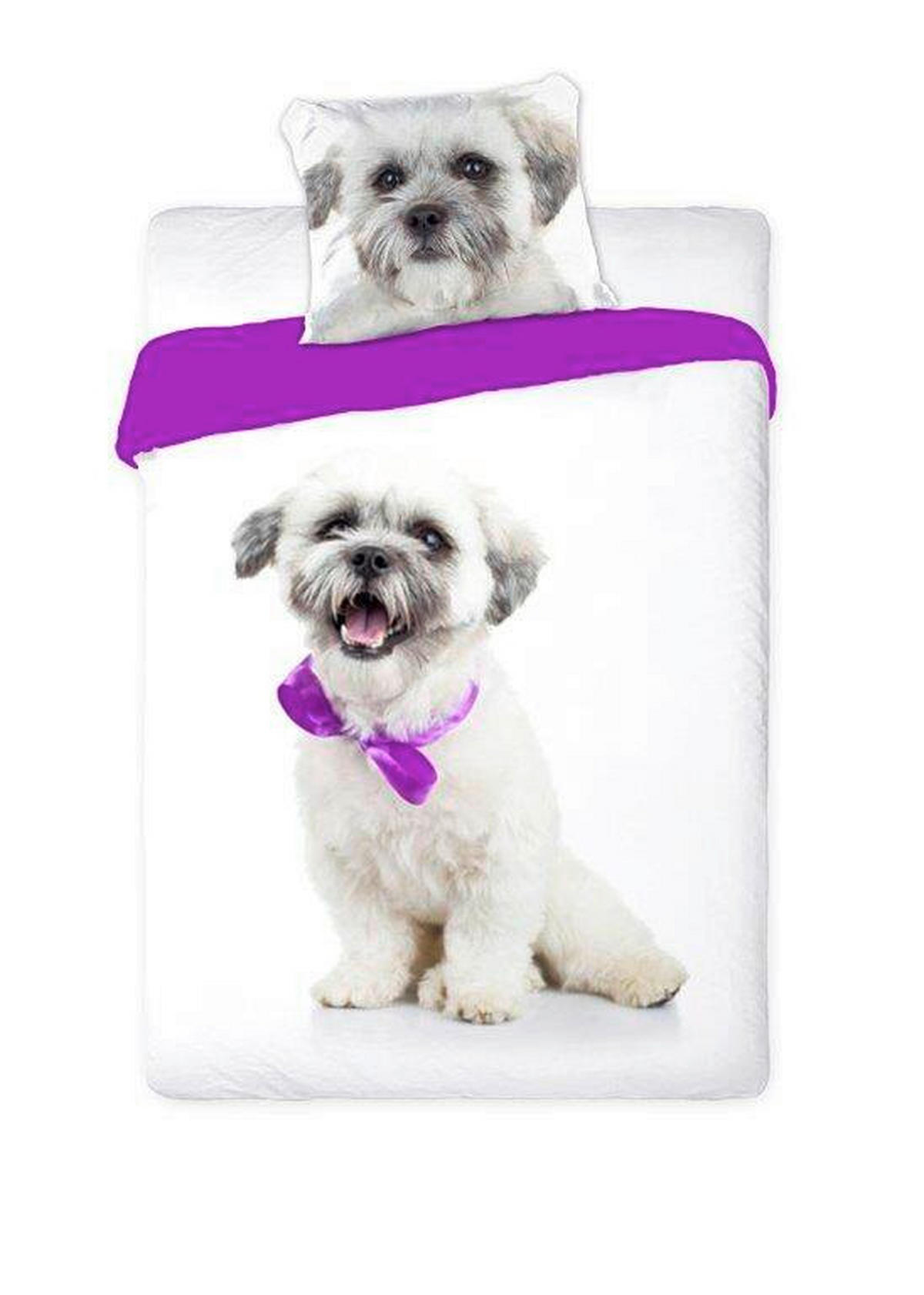 DEČJA POSTELJINA 140/200 cm renforcé tkanina ljubičasta  - ljubičasta, Konvencionalno, tekstil (140/200cm) - Ben'n'jen