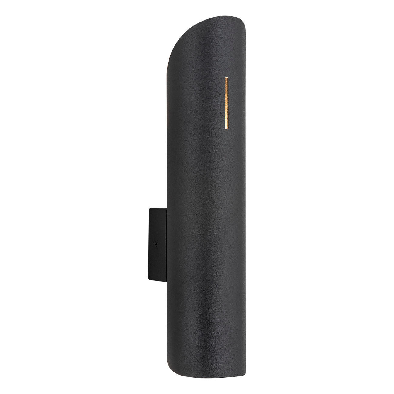 WANDLEUCHTE 24,5/8/5,5 cm   - Schwarz, Design, Metall (24,5/8/5,5cm)