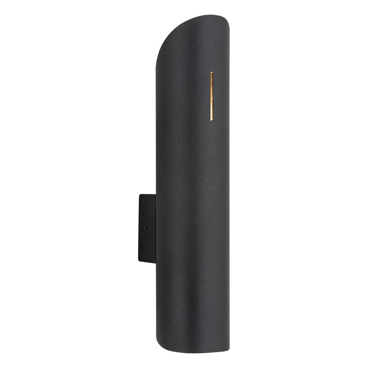 WANDLEUCHTE 24,5/8/5,5 cm   - Schwarz, Design, Metall (24,5/8/5,5cm)