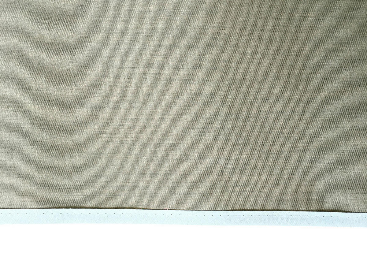KLEMMMARKISE - Taupe/Braun, Basics, Textil/Metall (400/225-275/150cm) - Boxxx
