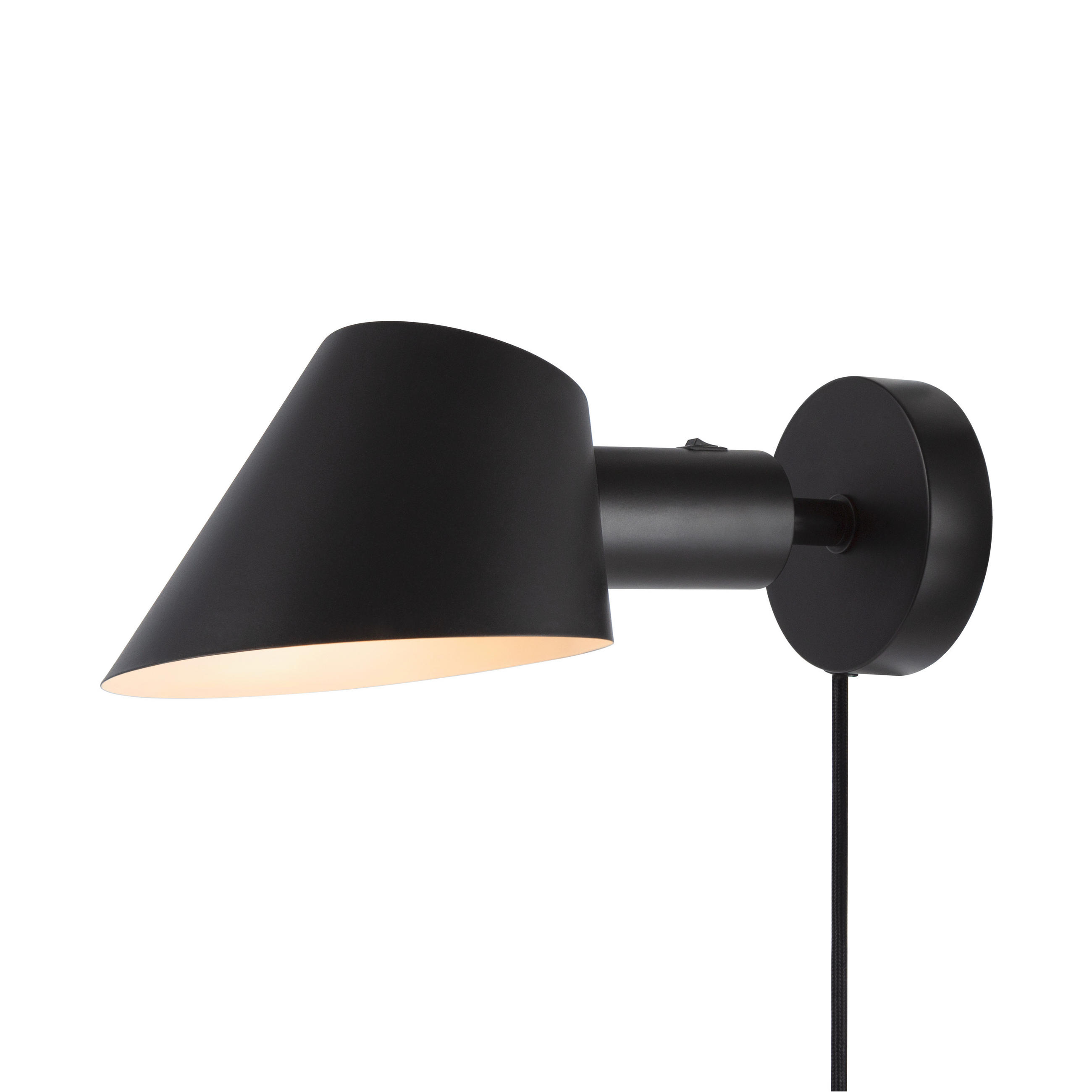 WANDLEUCHTE 15/11,7 cm - Schwarz, MODERN, Metall (15/11,7cm) - Nordlux
