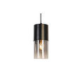 HÄNGELEUCHTE 80,5/10/150 cm - Graubraun, Trend, Glas/Metall (80,5/10/150cm) - Novel