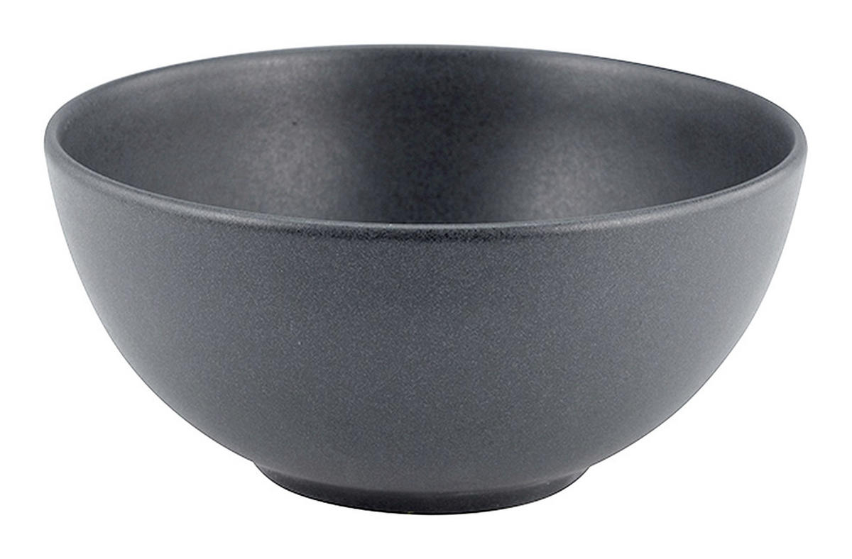 KOMPLETT SERVIS Soft Touch Black 16 delar  - svart, Trend, keramik - Creatable