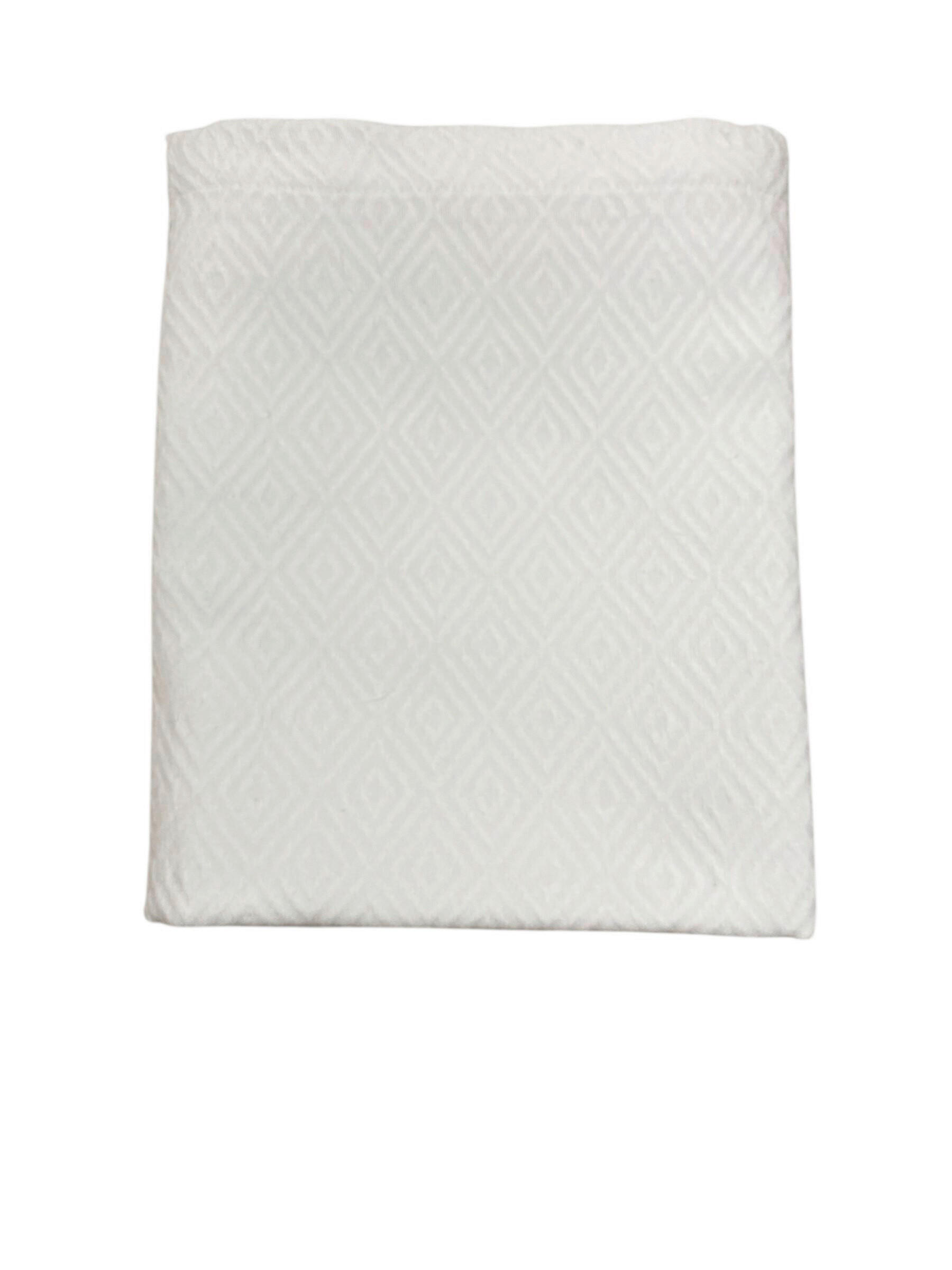 STOLNJAK 140/180 cm   LEANDRA  - boje bjelokosti, Basics, tekstil (140/180cm) - Novel