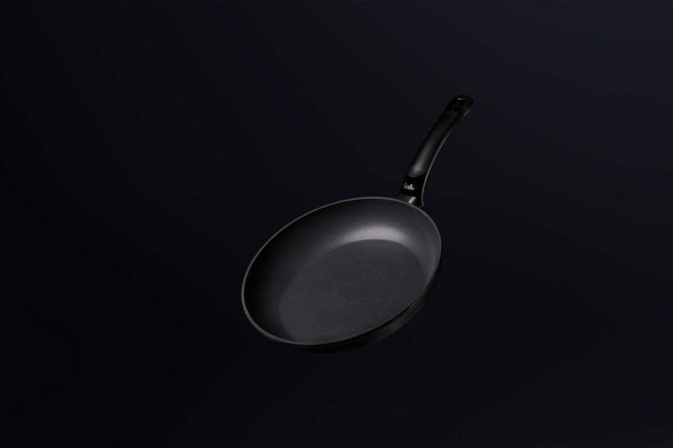 PÁNEV NA SMAŽENÍ  24 cm  - černá, Basics, kov (24cm) - Fissler