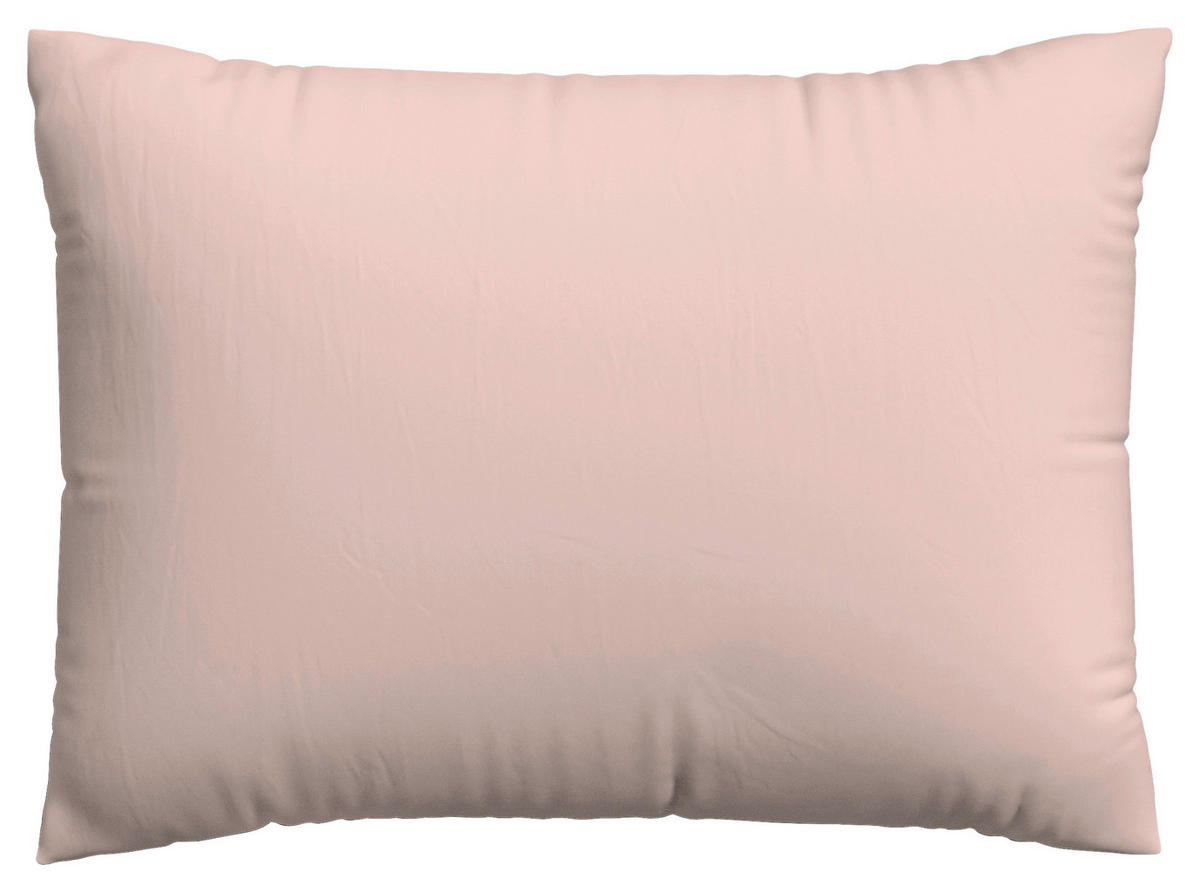 KISSENHÜLLE EASY JERSEY 40/60 cm  - Hellrosa, Basics, Textil (40/60cm) - Schlafgut