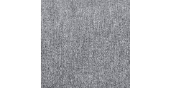 ECKSOFA  in Velours Grau  244/157 cm  - Schwarz/Grau, Design, Kunststoff/Textil (244/157cm) - Carryhome