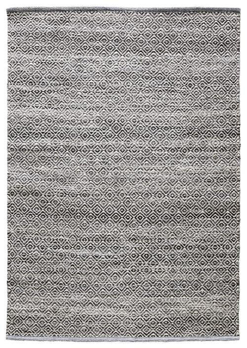 HANDWEBTEPPICH 70/130 cm Jupiter Blau  - Blau, Natur, Textil (70/130cm) - Linea Natura