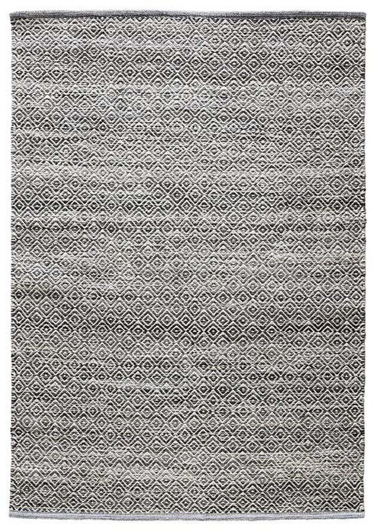 HANDWEBTEPPICH 160/230 cm Jupiter  - Blau, Natur, Textil (160/230cm) - Linea Natura
