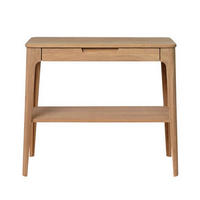 KONSOLENTISCH Eichefarben   - Eichefarben, Design, Holzwerkstoff (90/37/78cm) - Novel