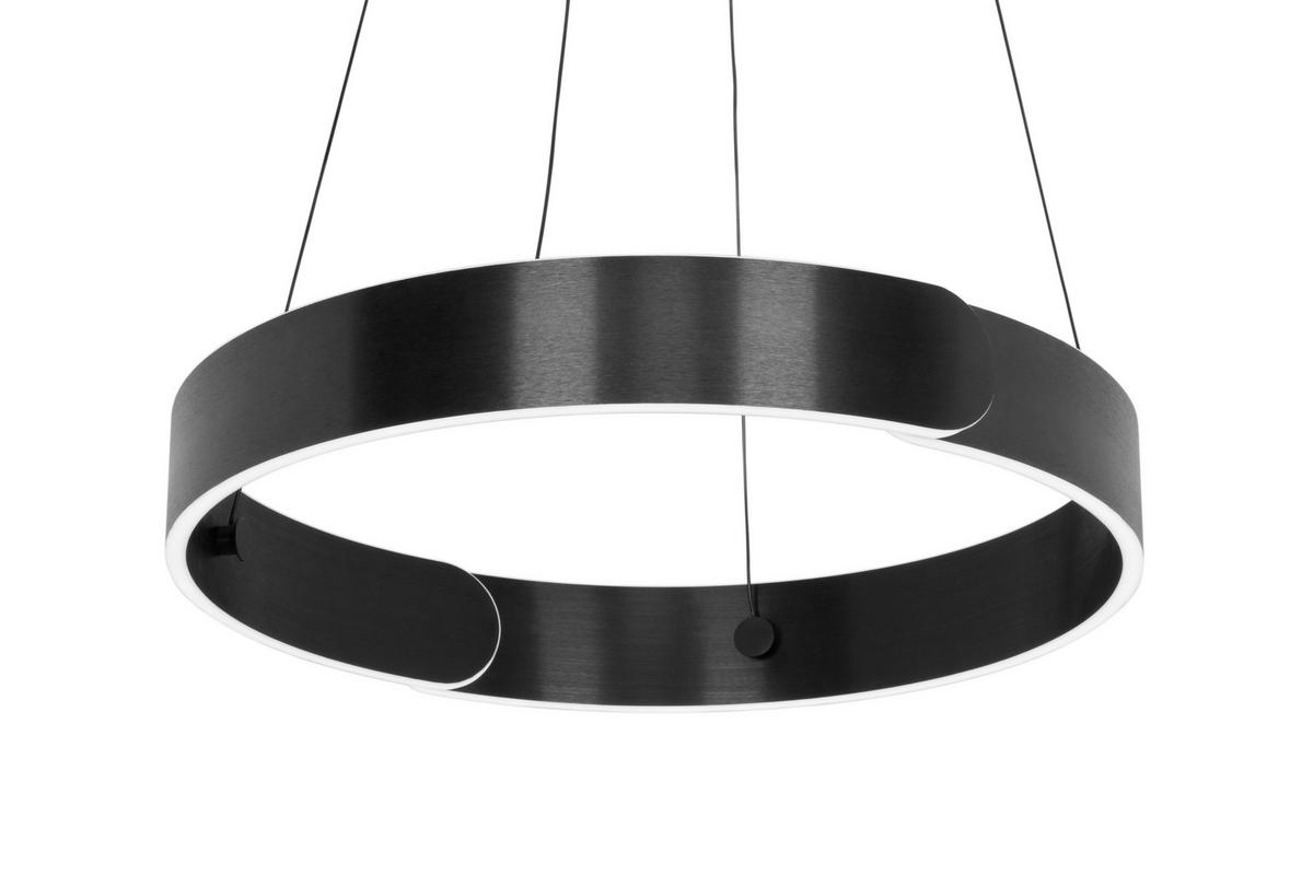 LED-HÄNGELEUCHTE Otis 63/64/150 cm   - Schwarz, Design, Metall (63/64/150cm) - Dieter Knoll