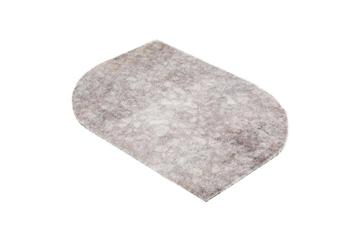 FUSSMATTE - Hellgrau, Konventionell, Textil (67/100cm) - Schöner Wohnen