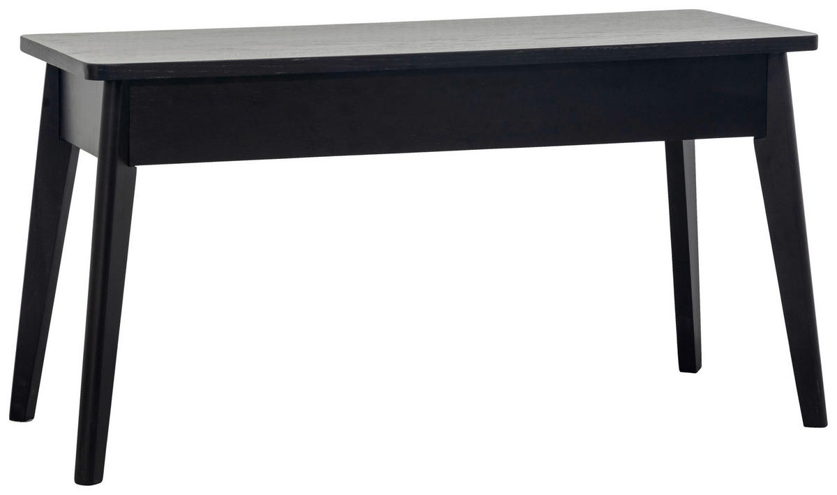 SEDACÍ LAVICE, kompozitní dřevo, 90/47/35 cm - černá, Konvenční, kompozitní dřevo (90/47/35cm) - MID.YOU