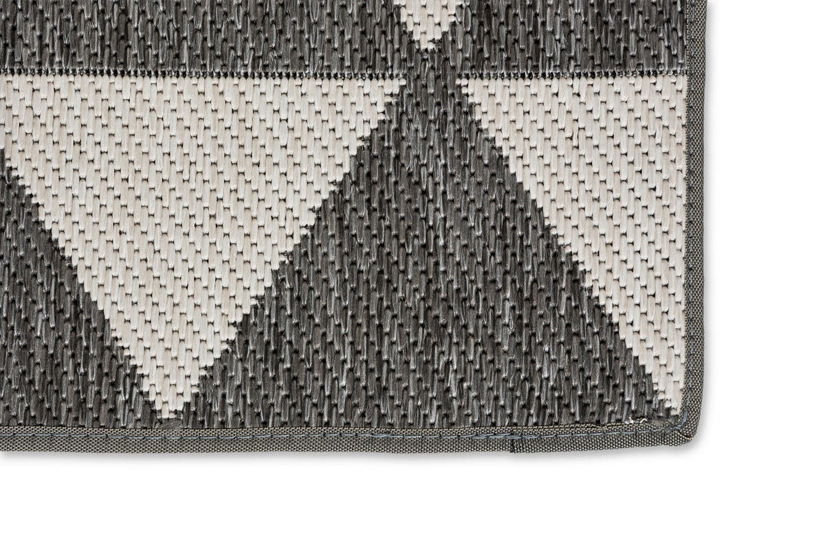 OUTDOORTEPPICH 140/200 cm Parkland Grau, Hellgrau  - Hellgrau/Grau, KONVENTIONELL, Textil (140/200cm) - Schöner Wohnen