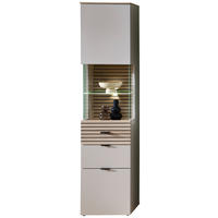 VITRIN tölgyfa, kasmír  - fekete/kasmír, Modern, faalapú anyag/fém (45/200/36cm) - Hom`in
