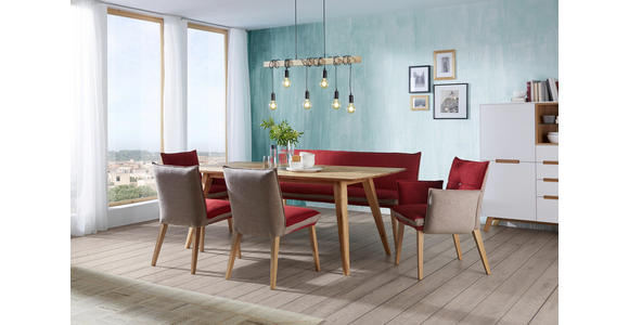 ESSTISCH in Holz 200/100/75,5 cm - Eichefarben, KONVENTIONELL, Holz (200/100/75,5cm) - Voleo