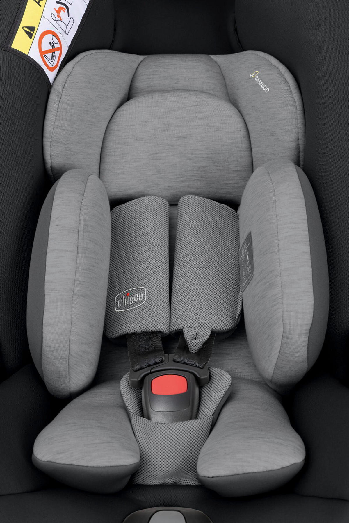 KINDERAUTOSITZ First Seat Recline I-Size   - Dunkelgrau/Hellgrau, Basics, Textil (44/58/60/65cm) - Chicco