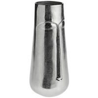 VASE 40 cm  - Nickelfarben, Trend, Metall (18/18/40cm) - Ambia Home