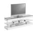 TV-ELEMENT - Schwarz/Weiß, Design, Glas/Holzwerkstoff (140/45/39cm) - Xora TV-ELEMENT - Schwarz/Weiß, Design, Glas/Holzwerkstoff (140/45/39cm) - Xora