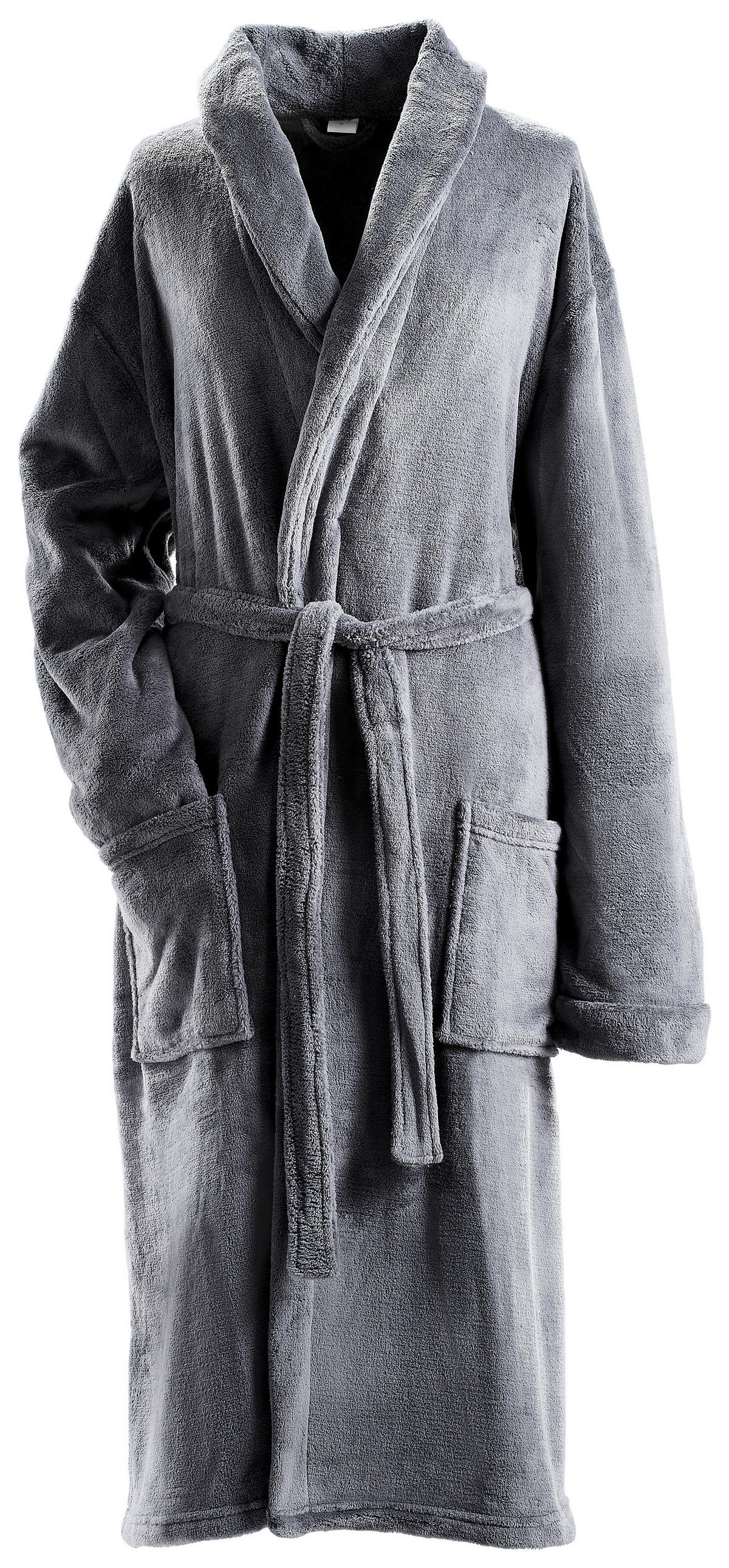 BADEMANTEL XL Unisex  - Anthrazit, KONVENTIONELL, Textil (XLnull) - Boxxx