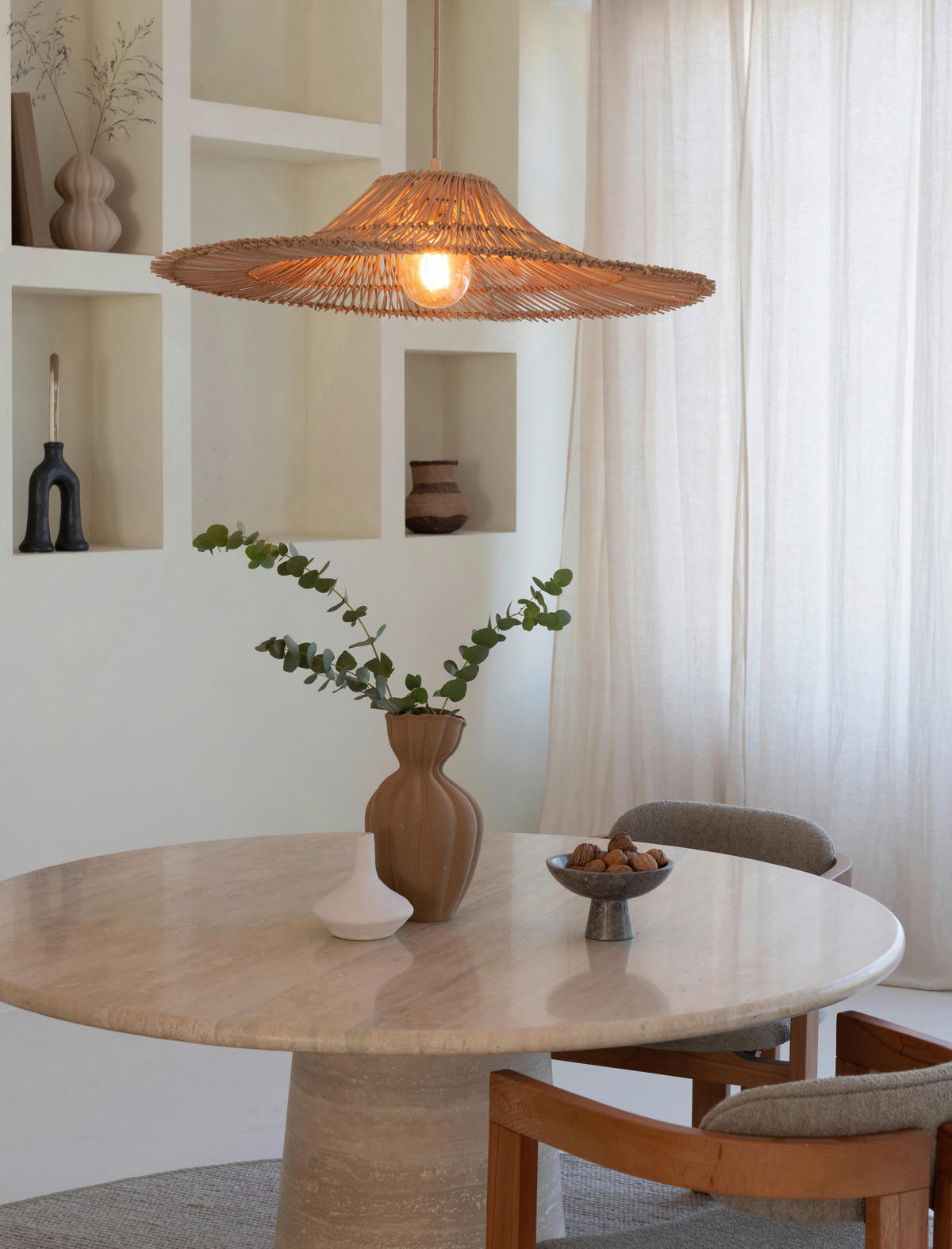 HÄNGELEUCHTE 53/11 cm  - Naturfarben, Basics, Holz (53/11cm) - Good & Mojo
