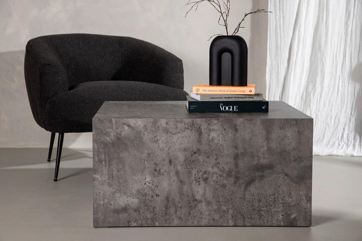 SOFFBORD i trä 80/60/40 cm  - mörkgrå, Design, trä (80/60/40cm) - Livetastic