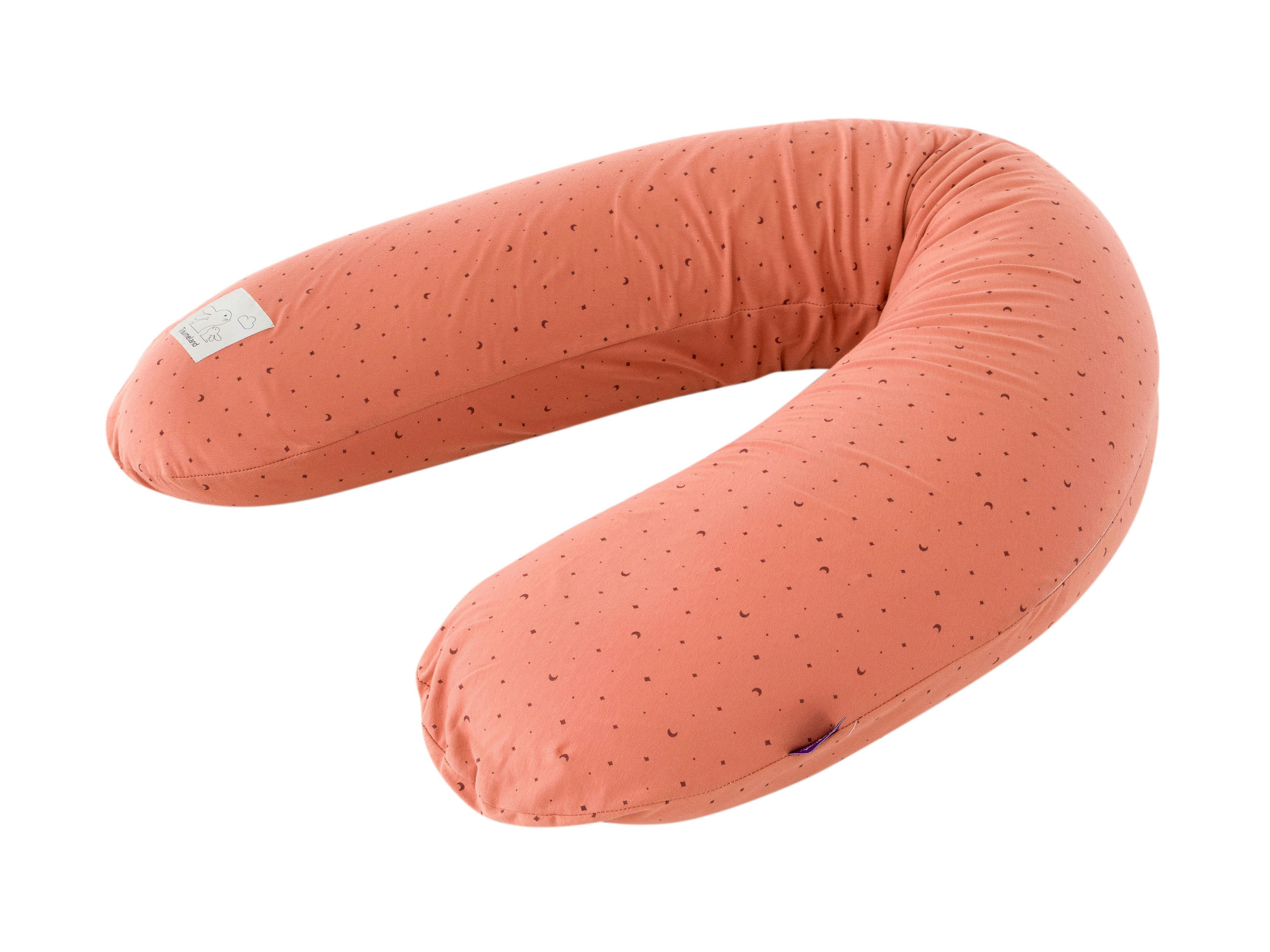 STILLKISSEN 180 cm MOON ROST   - Rostfarben, Basics, Textil (180cm) - Träumeland