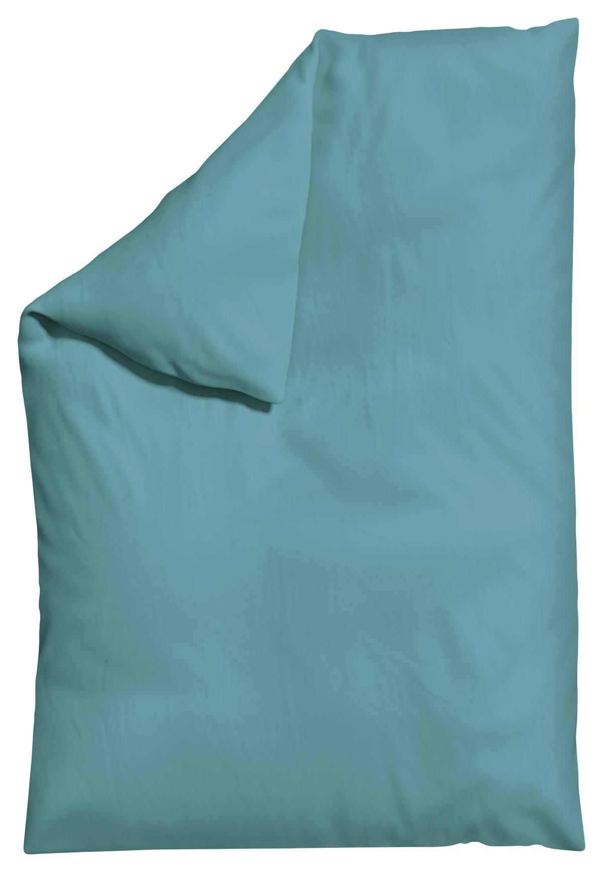 BETTDECKENBEZUG KNITTED JERSEY Jersey 135-140/200 cm  - Pastellblau, Basics, Textil (135-140/200cm) - Schlafgut