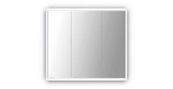 SPIEGELSCHRANK 80/71,4/15,2 cm  - Chromfarben/Silberfarben, KONVENTIONELL, Glas/Holz (80/71,4/15,2cm) - Xora