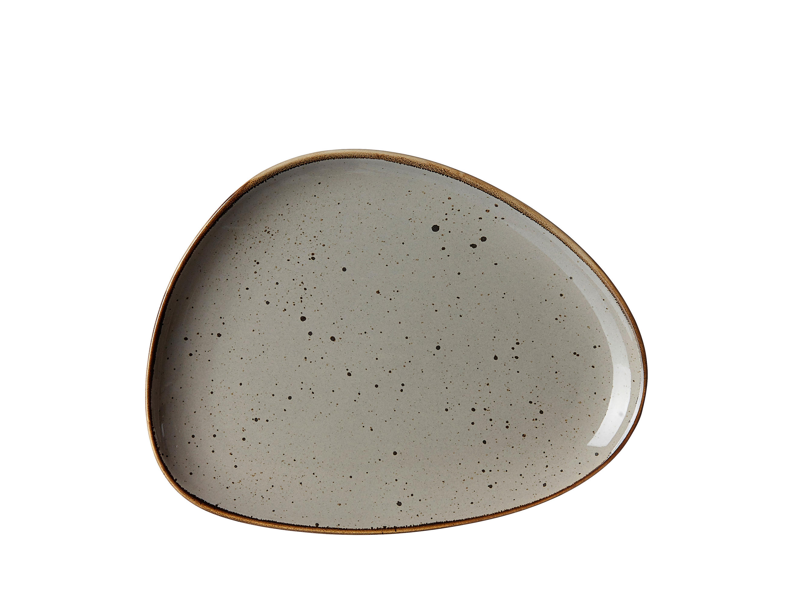 DESSERTTELLER Taupe Taste  - Taupe, Basics, Keramik (25,5/19,5cm) - Ritzenhoff Breker