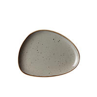 Farfurie Pentru Desert  - taupe, Basics, ceramică (25,5/19,5cm)