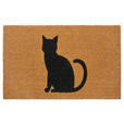 KOKOSMATTE 45/75 cm Mix Mats  - Hellbraun/Schwarz, Basics, Naturmaterialien/Kunststoff (45/75cm) - Esposa