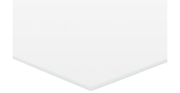 OBERPLATTE  in  - Weiß, Basics, Glas (226,40/40,50/0,40cm) - Voleo