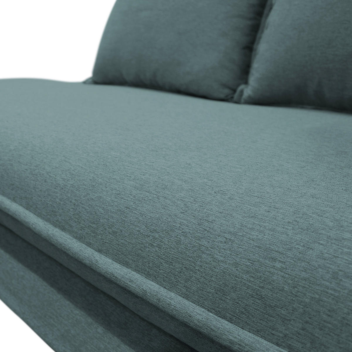 LIEGE Flachgewebe Petrol  - Silberfarben/Petrol, Design, Kunststoff/Textil (224/84/99/107cm) - MID.YOU