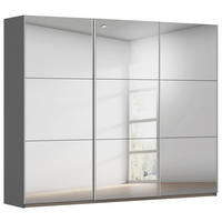 ORMAR - VISEĆA KLIZNA VRATA siva  261/210/59 cm  - siva, Trendi, metal/pločasti materijal (261/210/59cm) - Rauch Möbel