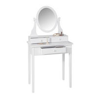 TOALETNÍ STOLEK, bílá, 70/132/40 cm - bílá, Lifestyle, dřevo/kompozitní dřevo (70/132/40cm) - Landscape