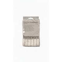 WISCHBEZUG - Weiß/Hellgrün, Basics, Textil (17/28cm) - Homeware