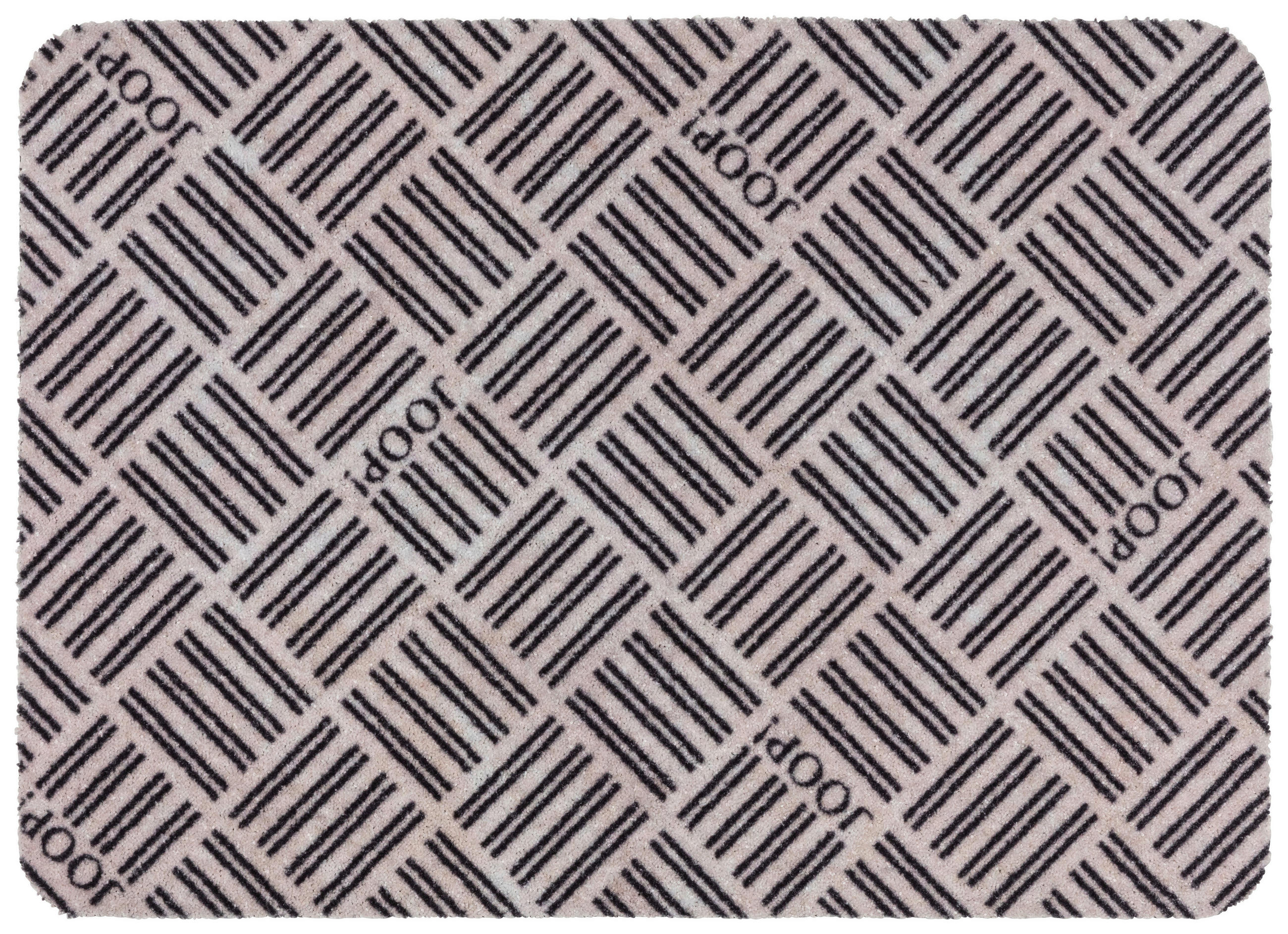 FUSSMATTE - Naturfarben, Design, Kunststoff (50/70cm) - Joop!