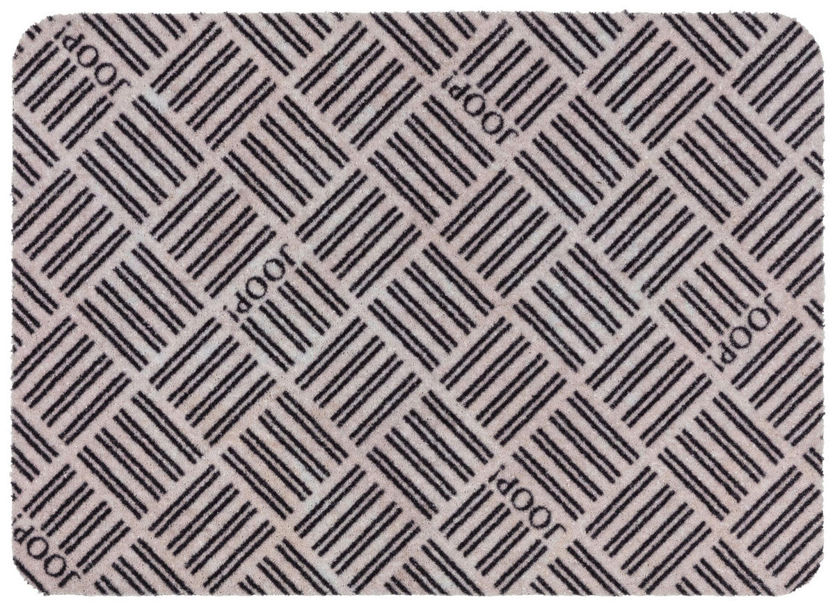 FUSSMATTE - Naturfarben, Design, Kunststoff (50/70cm) - Joop!