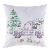KISSENHÜLLE Festive Getaway 45/45 cm  - Multicolor, KONVENTIONELL, Textil (45/45cm) - X-Mas