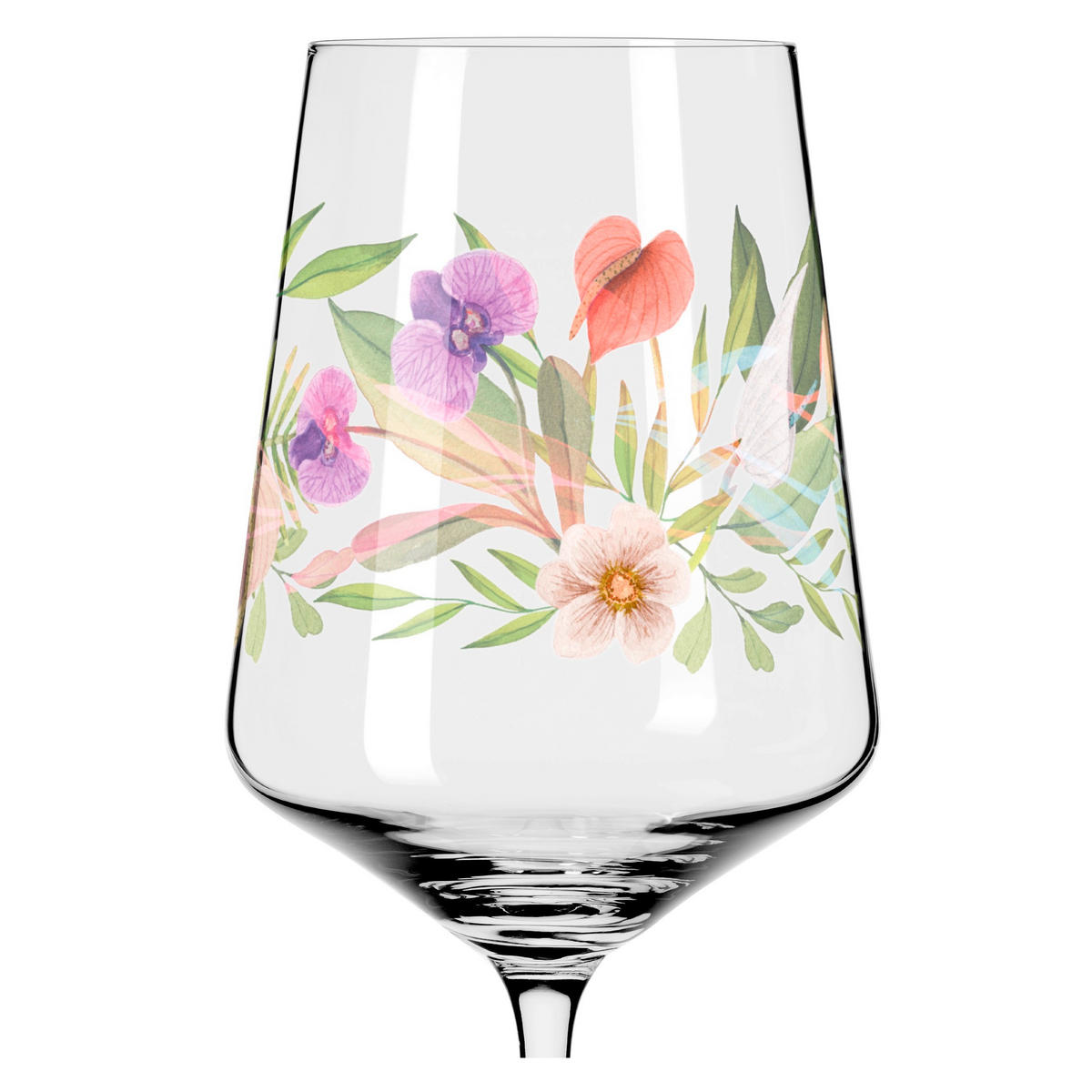 SPRITZERGLAS 544 ml  - Lila/Grün, LIFESTYLE, Glas (9,3/22,5/9,3cm) - Ritzenhoff