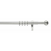 KOMPLET GARNIŠNA boja nerđajućeg čelika metal - boja nerđajućeg čelika, Osnovno, metal (200-350cm)