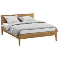 BETT 160/200 cm,  in Eichefarben,  - Eichefarben, Natur, Holz (160/200cm) - Boxxx