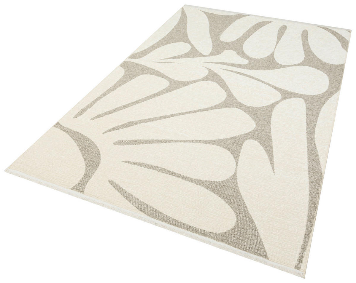 PLOCHO TKANÝ KOBEREC, 160/230 cm, béžová - béžová, Design, textil (160/230cm) - Novel