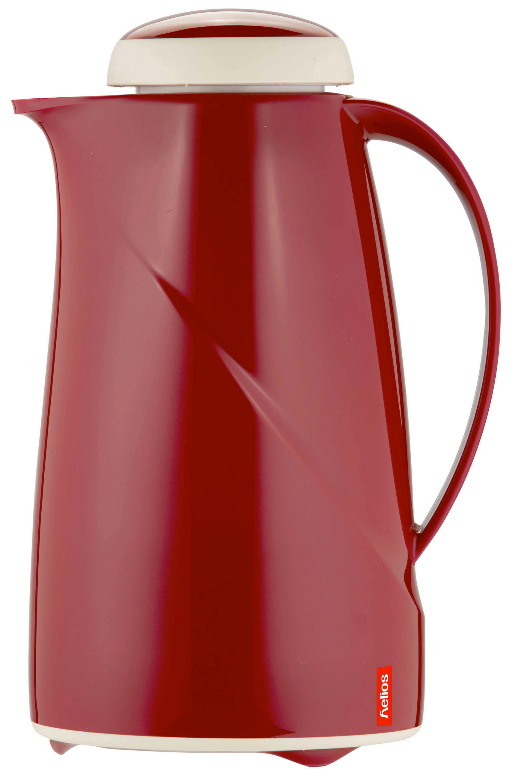 ISOLIERKANNE  - Rot, Basics, Glas/Kunststoff (17.5/13.6/25.1cm)