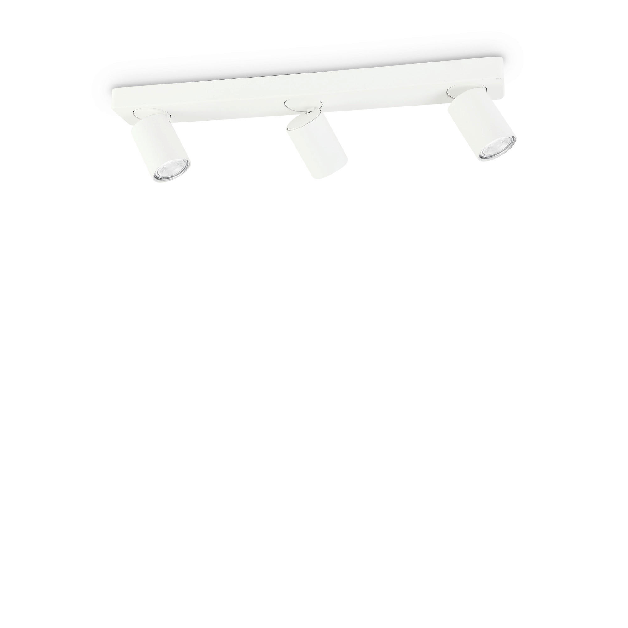Ideal Lux Led-Deckenstrahler Round Bianco Weiß 9x12.5x54 cm
