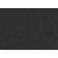 3-SITZER-SOFA in Leder Schwarz  - Schwarz, Design, Leder/Metall (190/84/99cm) - Dieter Knoll