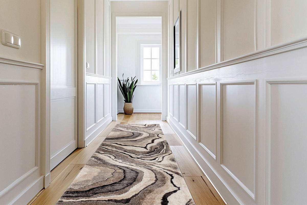 FLACHWEBETEPPICH 140/200 cm Grau rechteckig  - Grau, Basics, Textil (140/200cm) - Kayoom