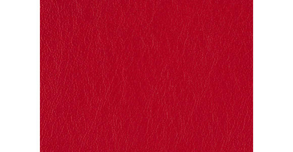 ECKSOFA in Echtleder Rot  - Rot/Schwarz, Natur, Leder (182/277cm) - Valnatura